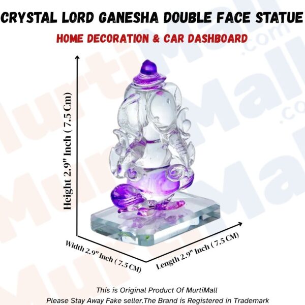 Handcrafted Lord Ganesha Murti – Traditional Art for Spiritual Ambience - Image 2