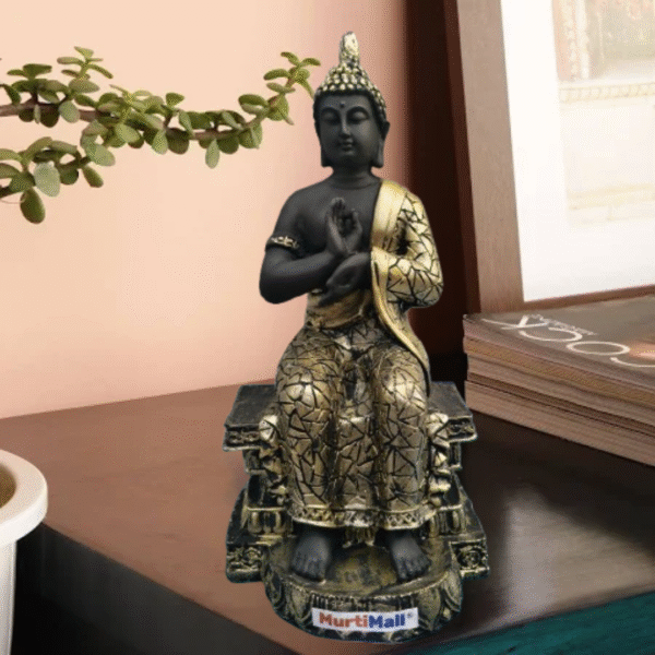 MurtiMall golden buddha statue For Home Decoration Item