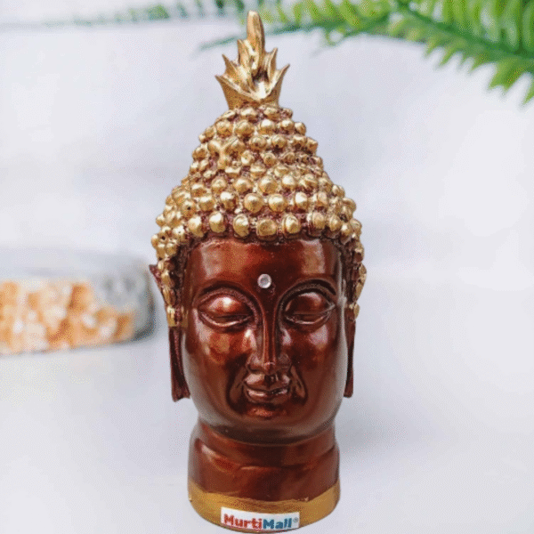Buddha Head Statue – Peaceful Decor for Home, Garden & Meditation - Image 2