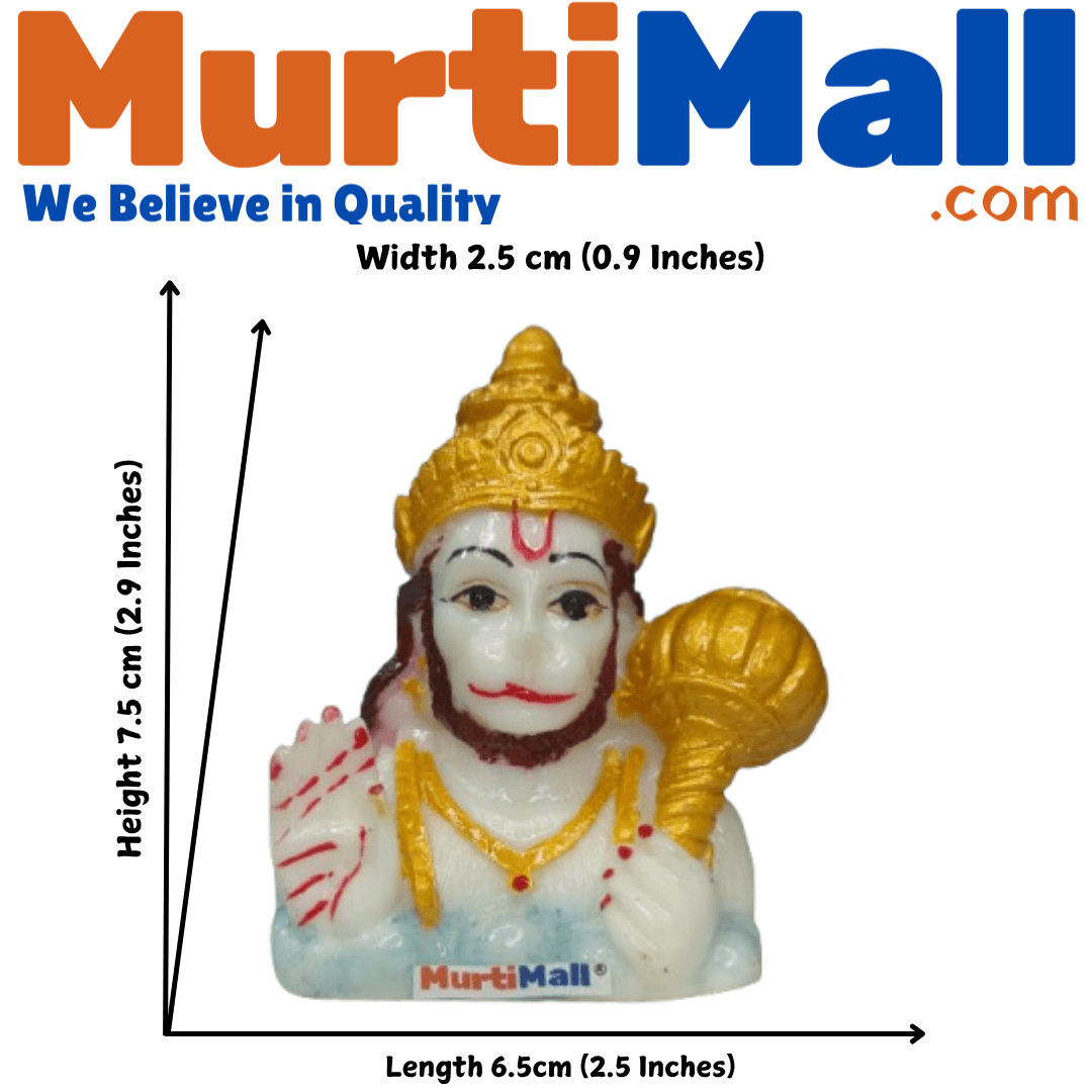 Lord Hanuman Murti – Idol of Strength, Devotion & Divine Protection - Image 3