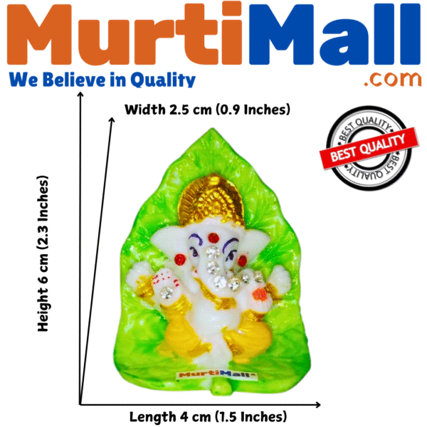 Ganesh Ji Murti – Auspicious Idol for Wisdom, Prosperity & Home Decor - Image 3