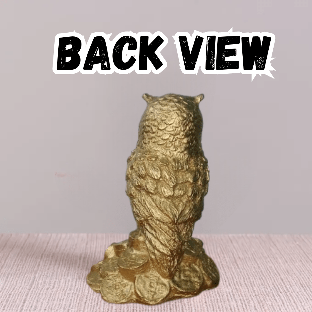Owl Statue for Home – Symbol of Wisdom, Luck & Vastu Decor - Image 2