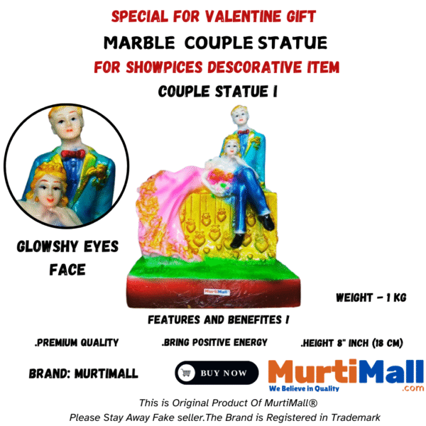 Romantic Couple Statue Gift – Perfect for Anniversary or Home Decor - Image 5