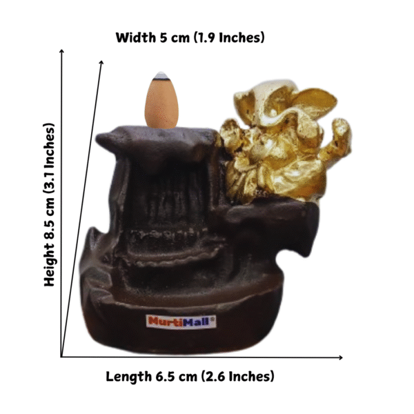 Golden Ganesh Murti – Auspicious Idol for Home, Office & Gifting - Image 3