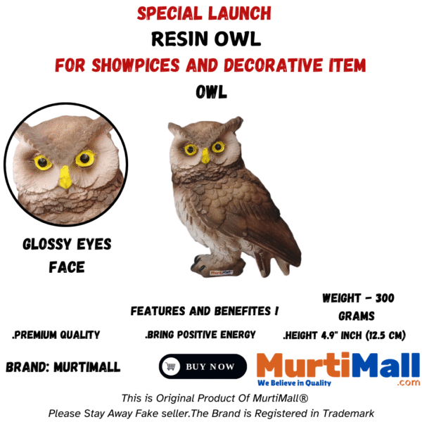 owl statue at home
