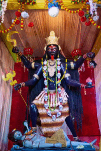 Black Stone Kali Murti