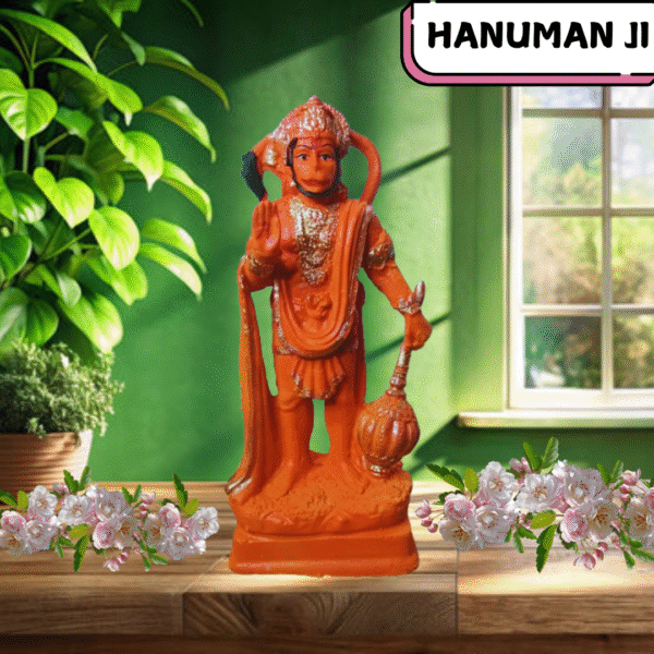 Hanuman Ji Murti – Devotional Idol for Strength, Protection & Home Temple - Image 2