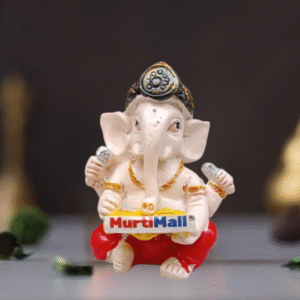 Set of 4 Ganesh Ji Murti – Auspicious Idol for Success, Wisdom & Home Decor
