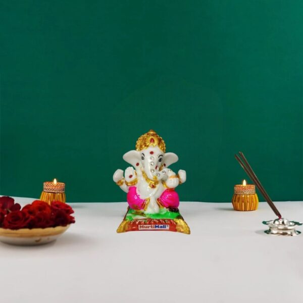 Ganesh Ji Murti – Blessing Idol for Prosperity, Wisdom & Home Decor - Image 2