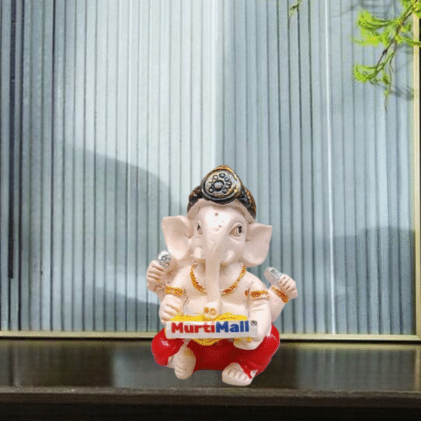 Set of 4 Ganesh Ji Murti – Auspicious Idol for Success, Wisdom & Home Decor - Image 2