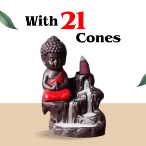 Red Buddha Statue – Symbol of Peace, Passion & Elegant Home Decor