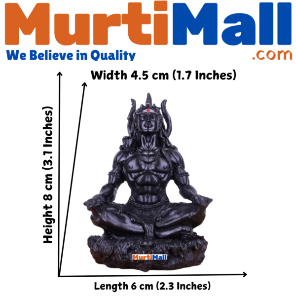 Shiv Ji Statue – Lord Shiva Idol for Spiritual Energy & Home Decor - Image 3
