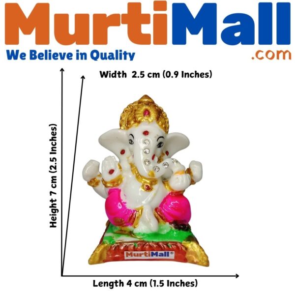 Ganesh Ji Murti – Blessing Idol for Prosperity, Wisdom & Home Decor - Image 3
