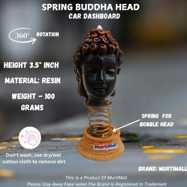 Spring Buddha – Peaceful Buddha Idol Symbolizing Renewal & Harmony - Image 4