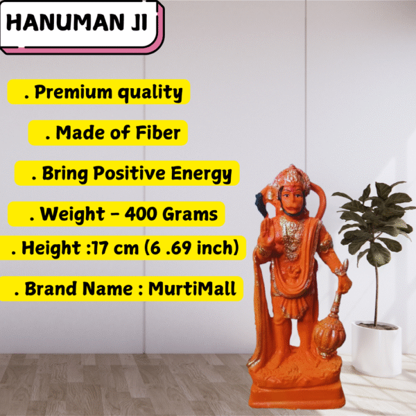 Hanuman Ji Murti – Devotional Idol for Strength, Protection & Home Temple - Image 5