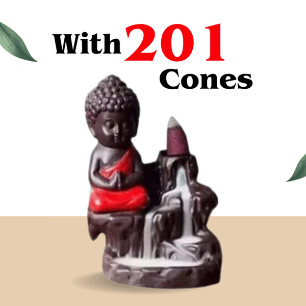 Red Buddha Statue – Symbol of Peace, Passion & Elegant Home Decor