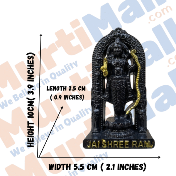 Ram Lalla Statue – Divine Idol of Lord Ram for Blessings & Home Temple - Image 3