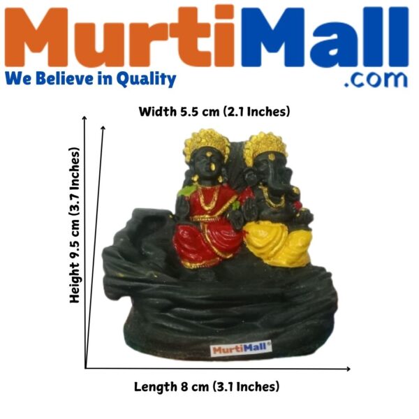Laxmi Ganesh Murti – Idol of Prosperity, Wisdom & Festive Blessings - Image 3