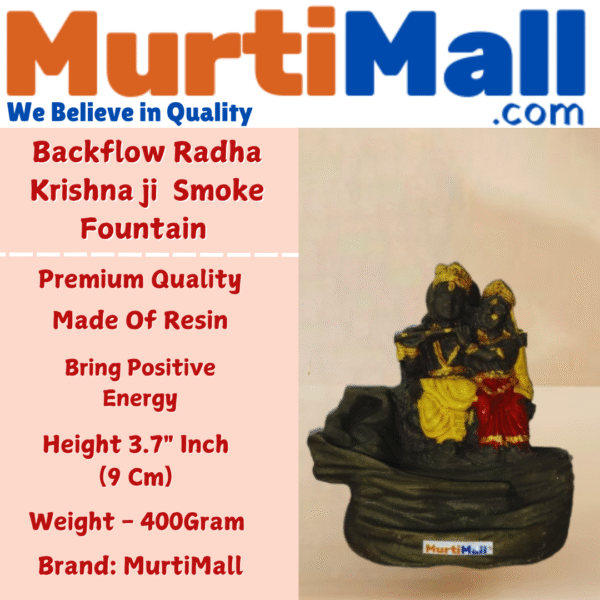 Radha Krishna Murti – Divine Idol of Love, Devotion & Harmony - Image 3